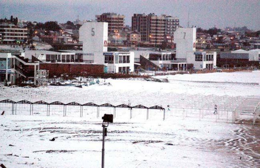 A 22 a�os del d�a que la nieve marc� huella en Mar del Plata