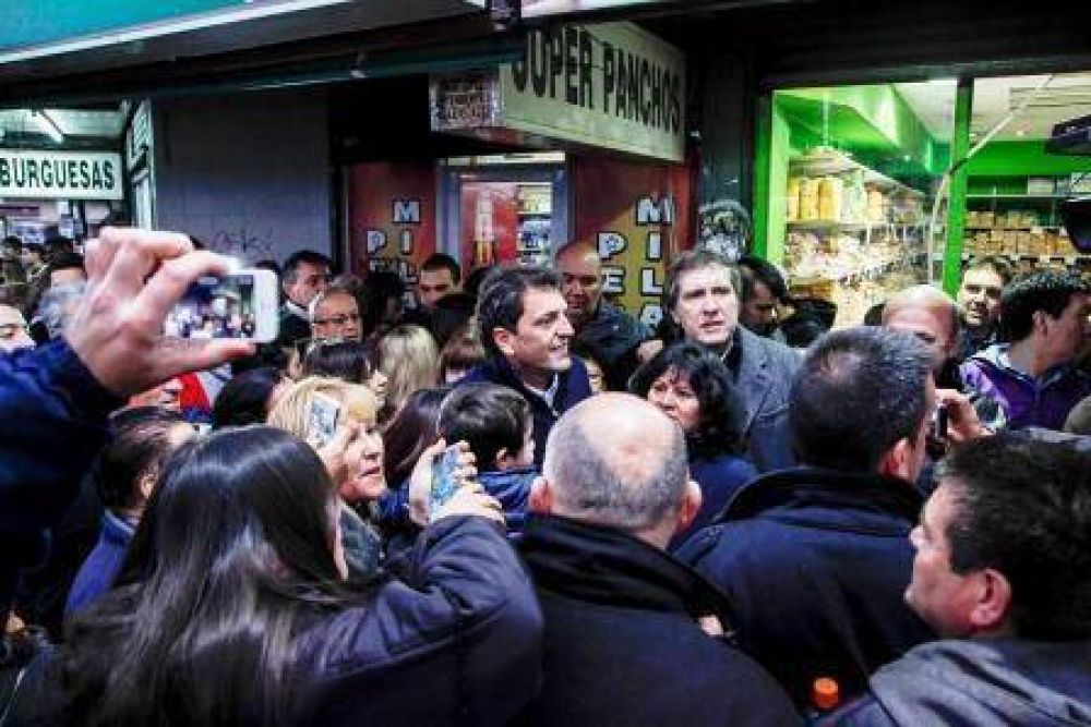 Sergio Massa: �Hacemos pol�tica para tratar de cambiarle la vida al vecino� 