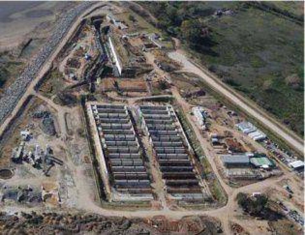 Inaugurar�an la Planta Depuradora de Berazategui en un mes
