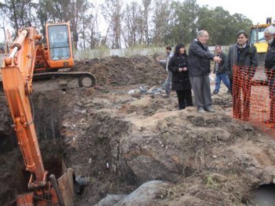 Recorrida por obras h�dricas