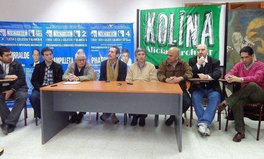 Referentes de Kolina San Mart�n respaldaron a la lista de Phatouros