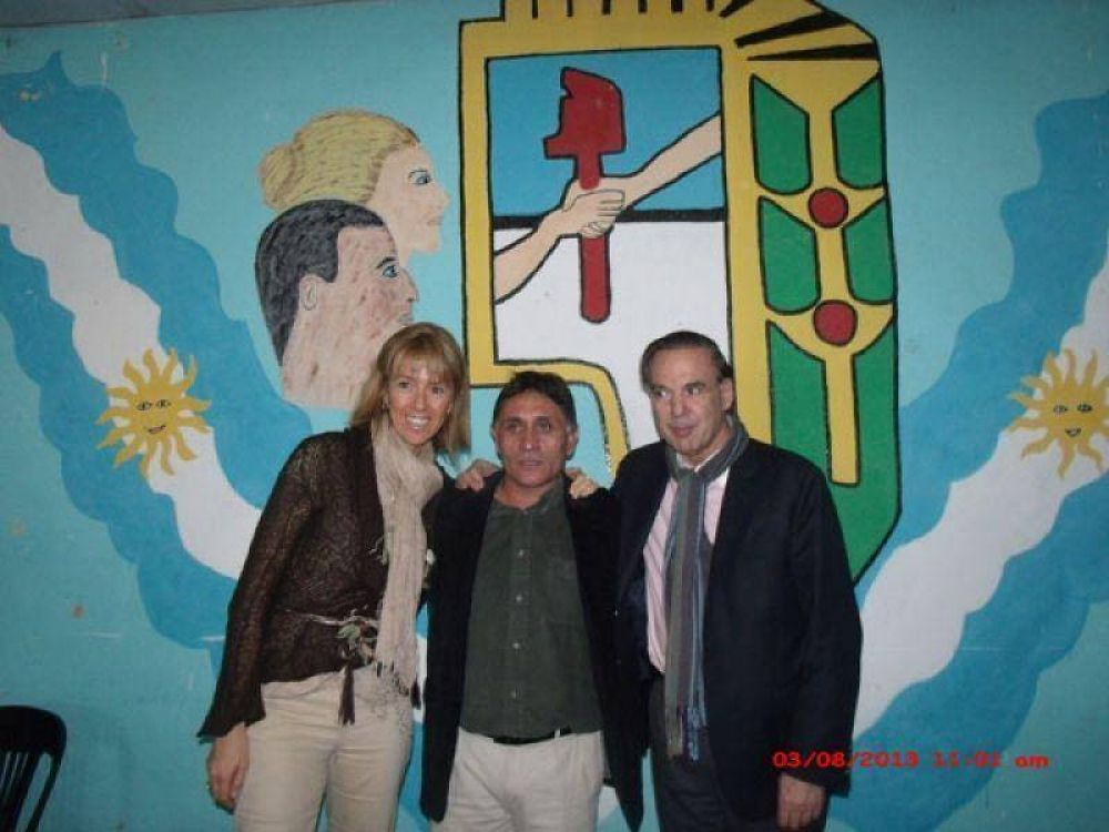 Pichetto y Garc�a Larraburu en la L�nea Sur