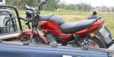 Accidente de tr�nsito entre turistas y un motociclista