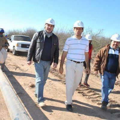 Este fin de semana llegar� la obra del gasoducto al HMyN