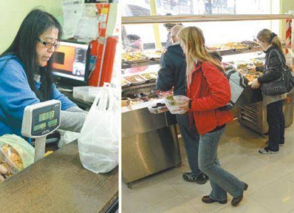 La comida por peso se impone como la mejor soluci�n para los oficinistas