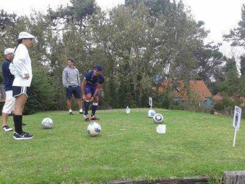LLEG� A MAR DEL PLATA EL FOOTGOLF: S�, LEISTE BIEN