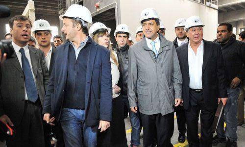Scioli lleg� a Pilar con los precandidatos kirchneristas