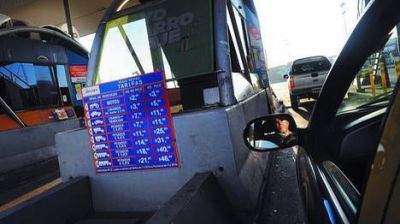 Por inflaci�n y obras: los peajes porte�os subieron hasta 1.000% en cinco a�os