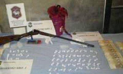 Allanan una casa desde donde sal�a droga para Del Viso