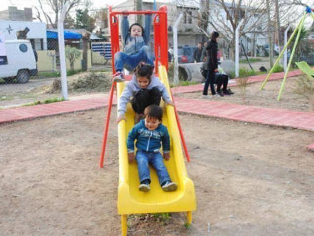 Mejoras en Plaza Villa Alcira
