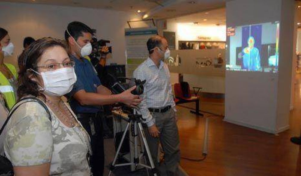 Un argentino que volvi� de M�xico presenta s�ntomas de gripe porcina