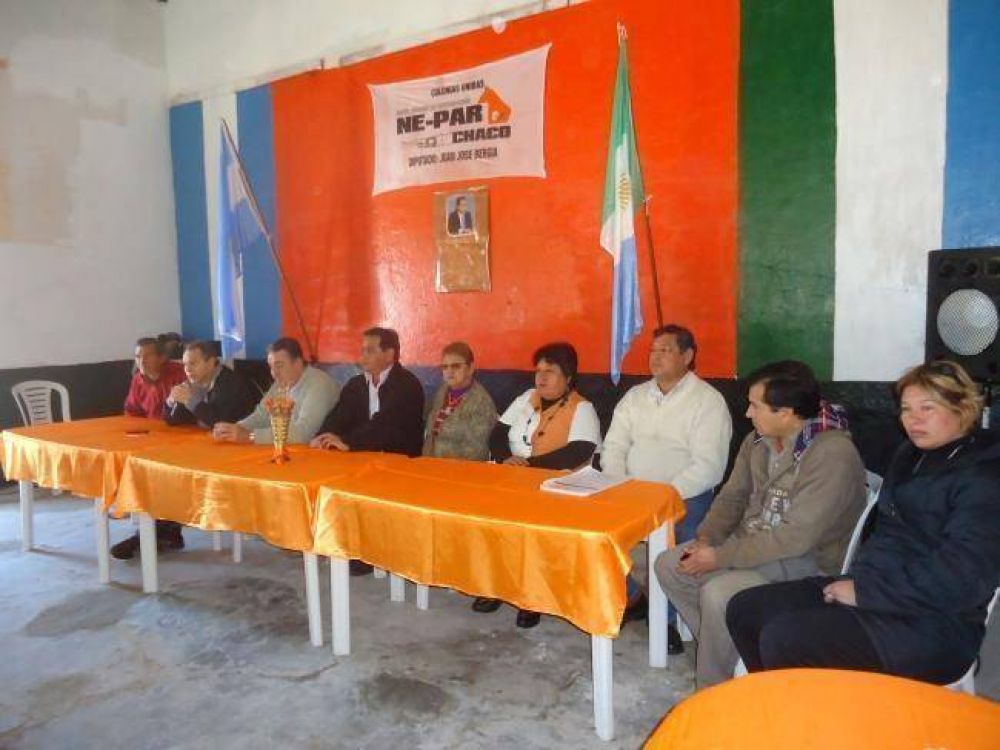 El NEPAR inaugur� sede partidaria en Colonias Unidas