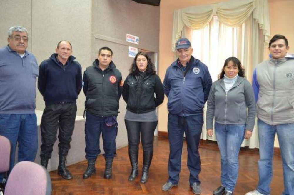 Comisi�n de Bomberos Voluntarios realiz� primera capacitaci�n con la Federaci�n de Bomberos