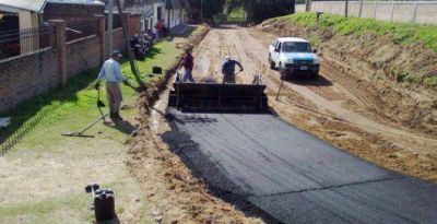 Avanza a paso firme el plan de pavimentaci�n