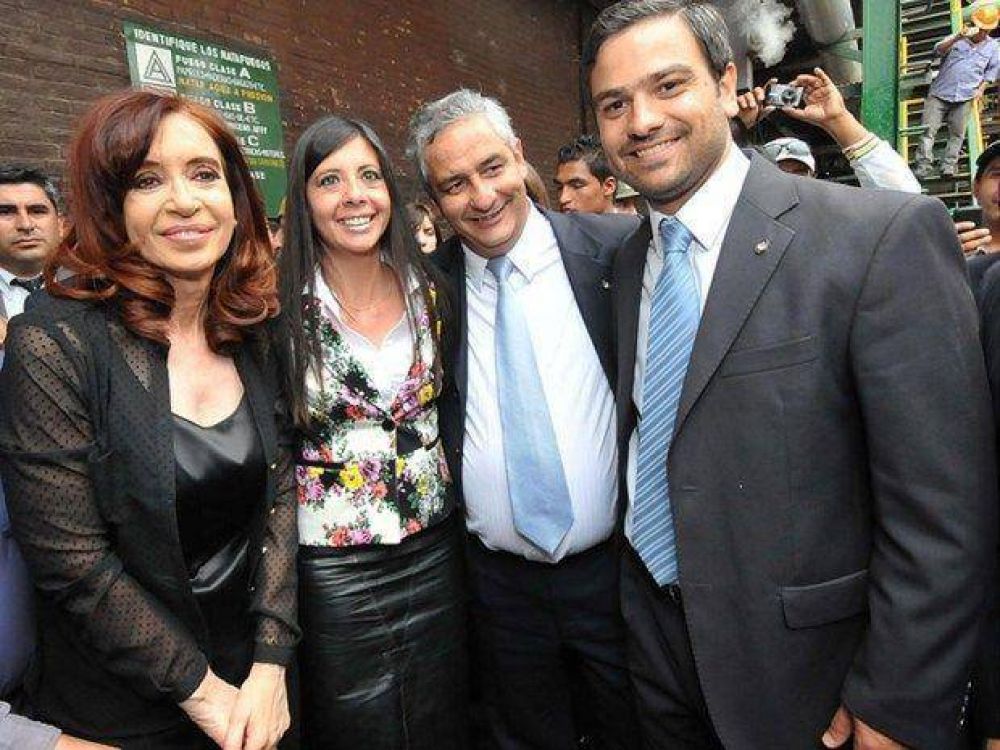 Precandidatos con la Presidente