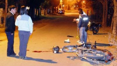 Grave accidente entre motociclistas en Valle Viejo
