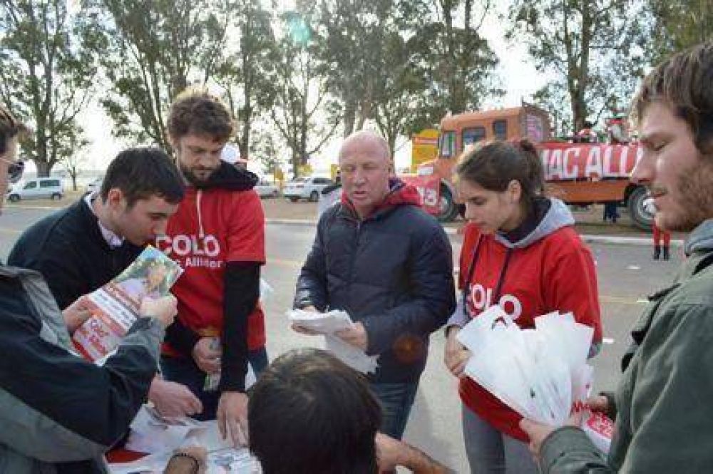 Mac Allister cerr� su campa�a en la laguna