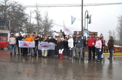 El MPF de campa�a en Tolhuin