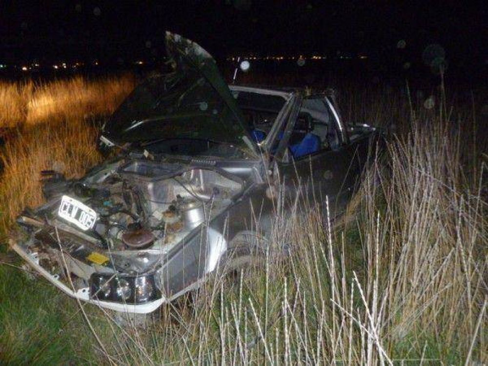 Falleci� un joven en un vuelco en la ruta 3 sur