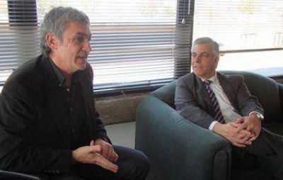 Reuni�n entre los secretarios de Deportes y Derechos Humanos