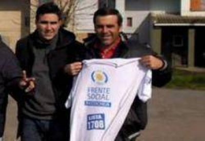 Tellechea se suma a la campa�a del Frente Social en Necochea