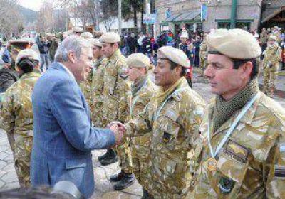 Sapag destac� el rol del Ej�rcito 