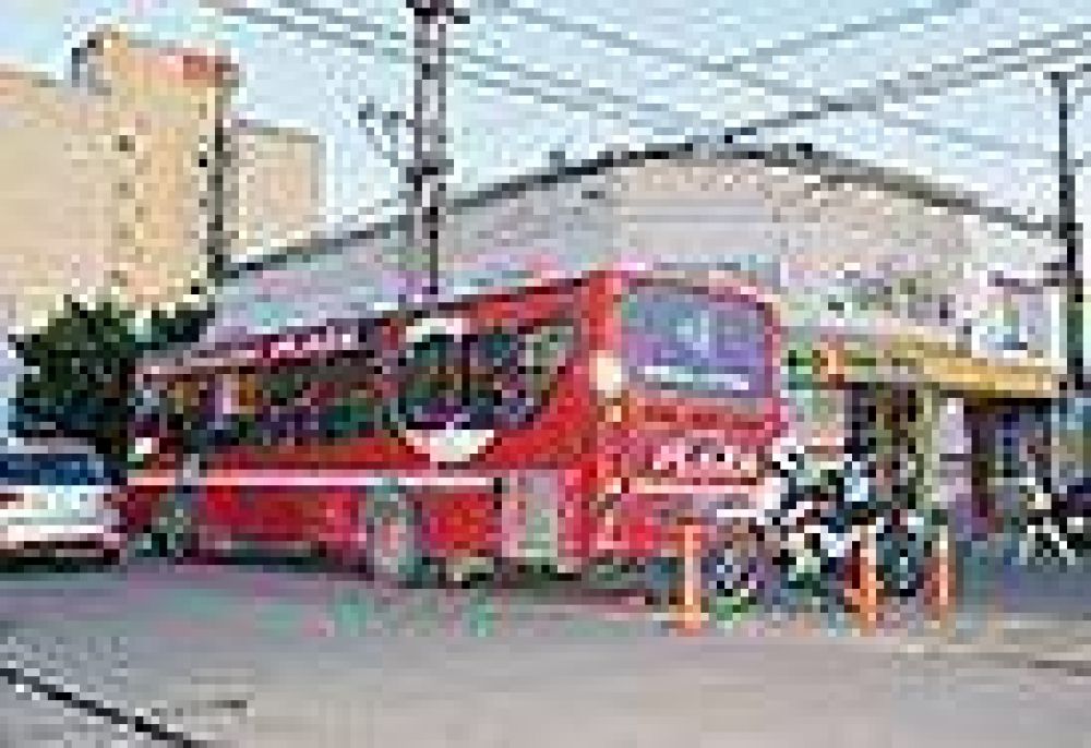 Ca�tica salida de la empresa Plaza en Santa Rosa