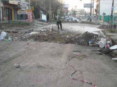 Graves accidentes en la Mitre cerrada por bacheo
