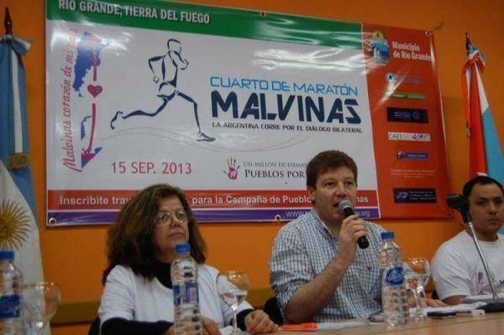R�o Grande ser� cabecera nacional de la Marat�n �Malvinas Coraz�n de mi Pa�s� 