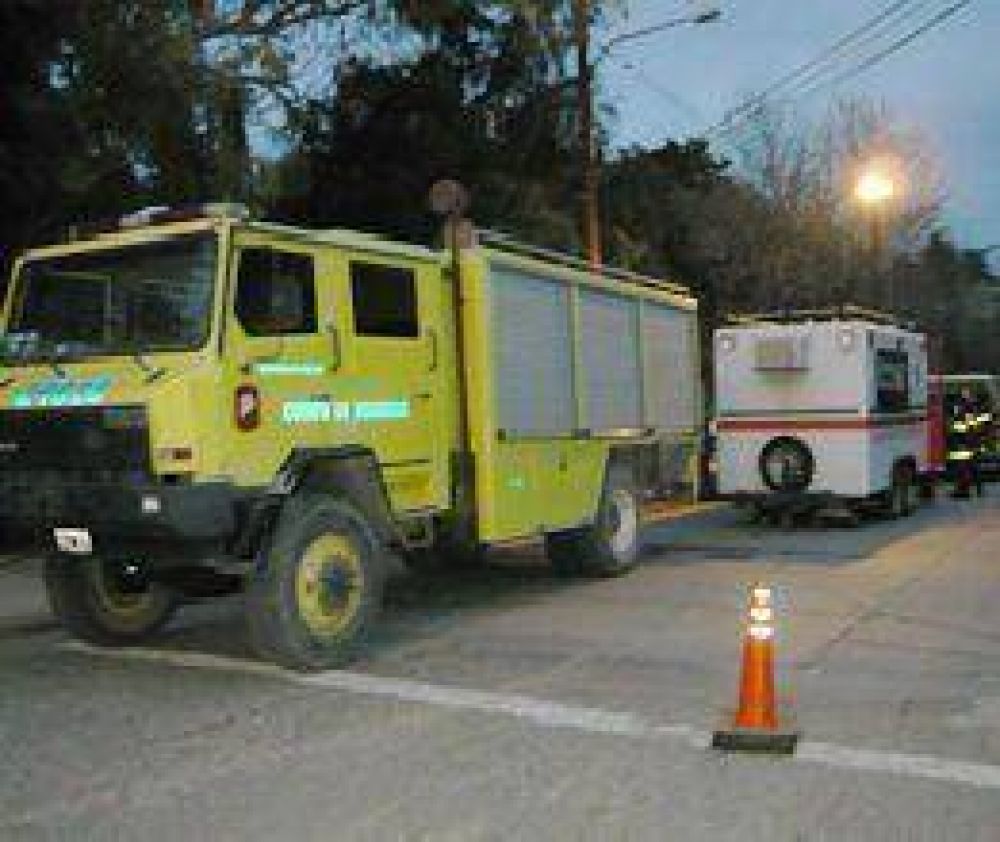 Incendio y escape de gas  