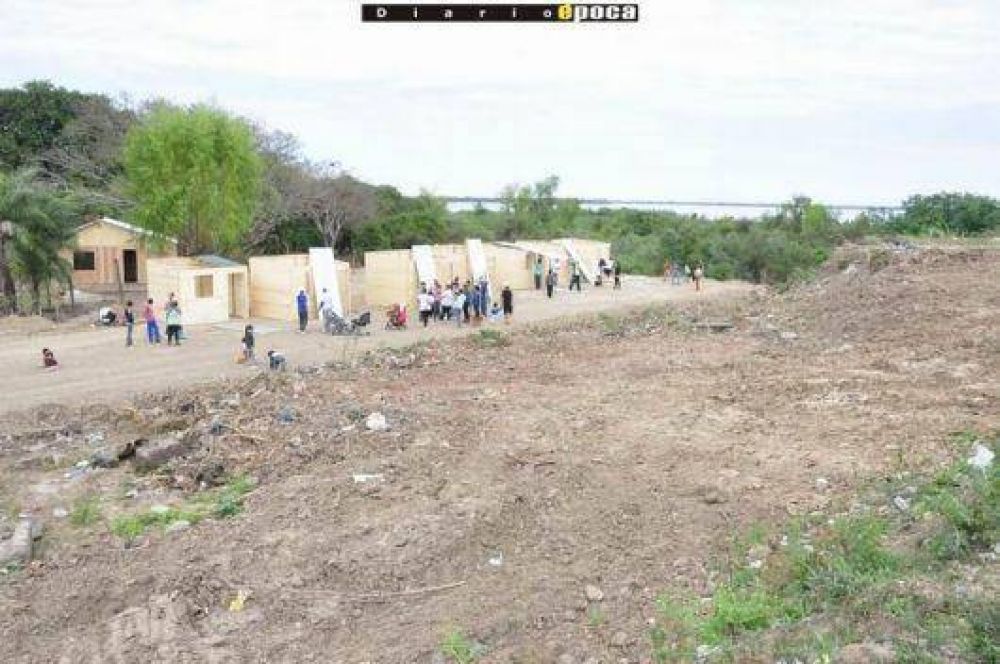 Caridi: vecinos enojados por el tama�o de las casillas