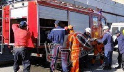 Los dejaron solos en casa y provocaron un incendio