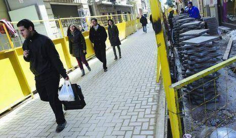 El Microcentro tendr� casi 100 cuadras peatonales