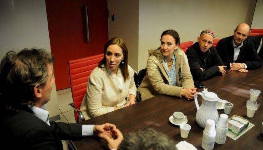 Candidatos macristas fueron a hacer campa�a en el polo