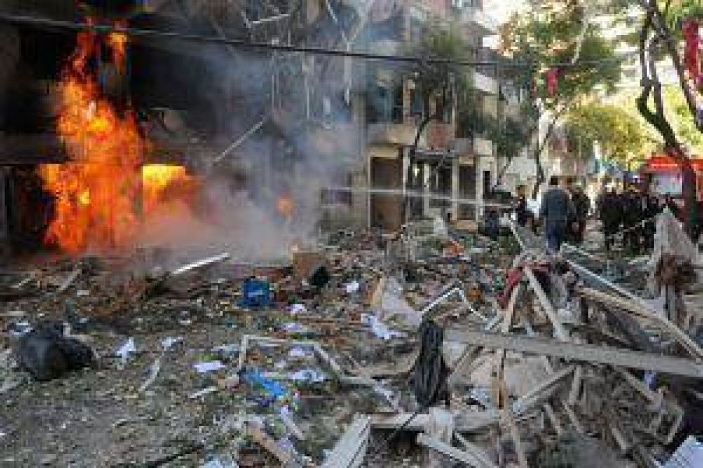 Aseguran que al momento de la explosi�n estaban cambiando el regulador