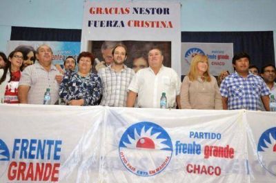 El Frente Grande cierra su campa�a con un acto en el club Hind�