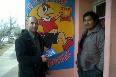 Miguel "Con�" D�az recorri� las calles de R�o Mayo