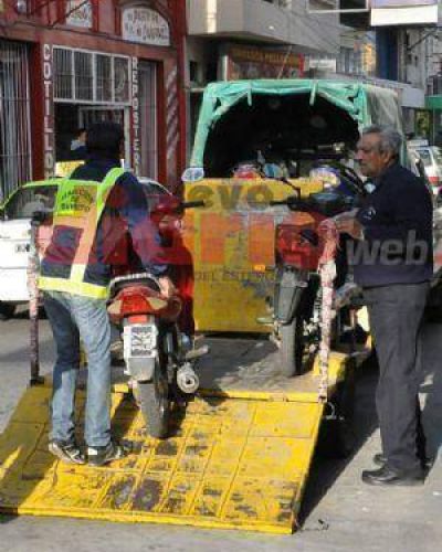 Secuestran m�s de 90 motocicletas