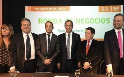 Elecciones 2013: Scioli, Insaurralde y D�az P�rez participaron de una Ronda de Negocios