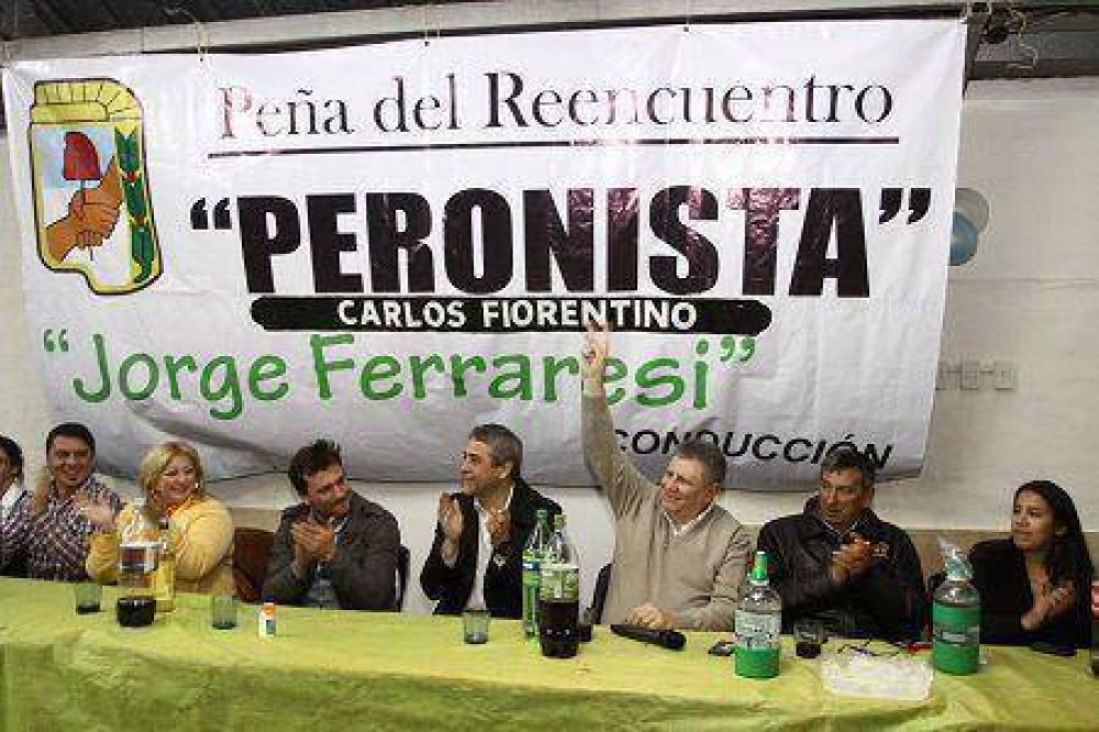 Ferraresi particip� del cierre de la pe�a �Carlos Fiorentino�