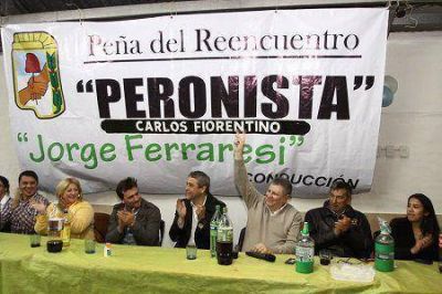 Ferraresi particip� del cierre de la pe�a �Carlos Fiorentino�