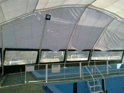 Los Andes inaugura la pileta climatizada