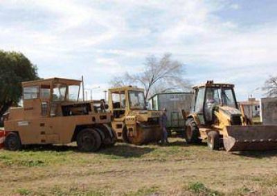 Plan de bacheo urbano en Areco	
