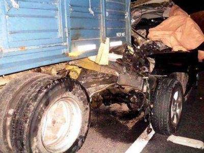 Fatal accidente en la Ruta 5 