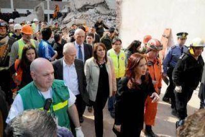 Rosario: Naci�n, provincia y municipio coordinan la asistencia a damnificados