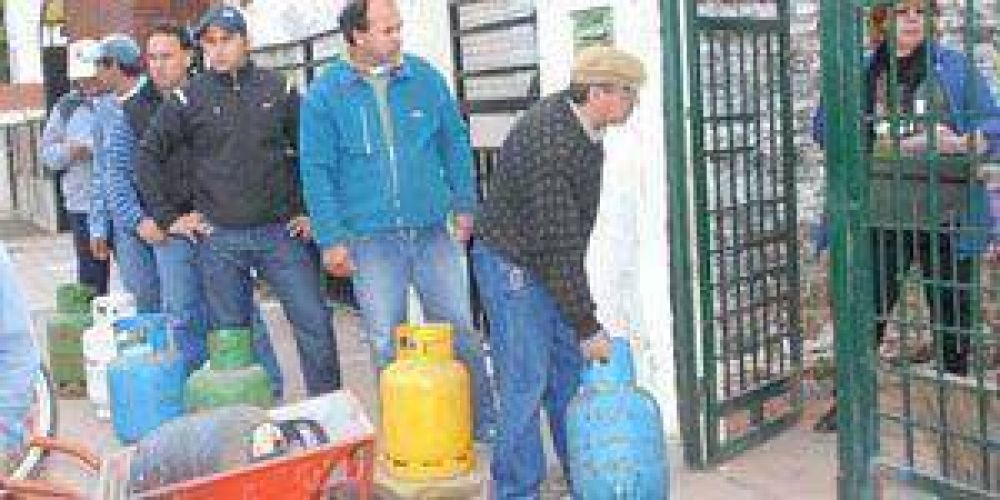 Cronograma de entrega de gas en la ciudad