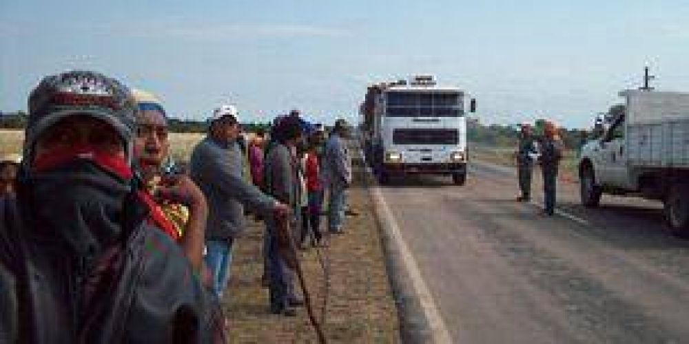 Corte total sobre ruta 81 a la altura de Ingeniero Ju�rez