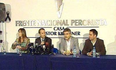Los candidatos del Frente para la Victoria decidieron suspender los actos de cierre de campa�a