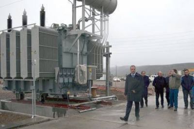 Buzzi y Di Pierro supervisaron obras estrat�gicas para Comodoro