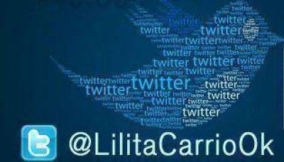 Carri�, suspendida en Twitter